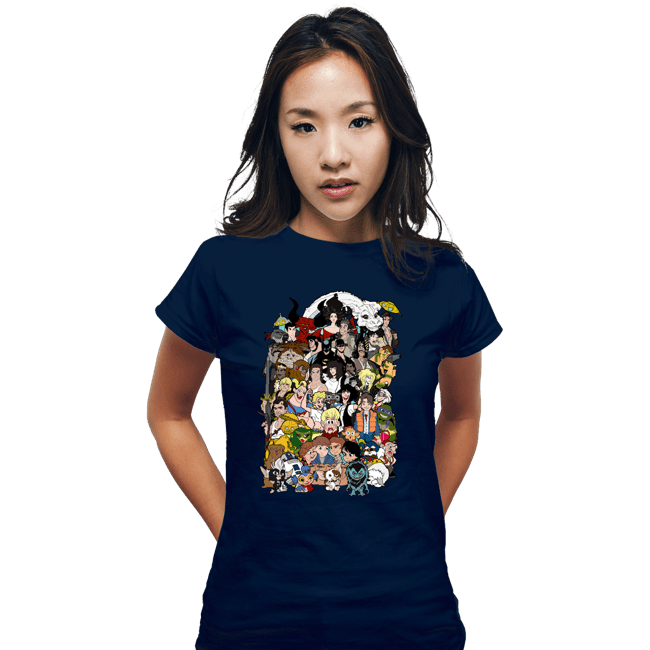 Fitted Shirts, Woman / Small / Navy