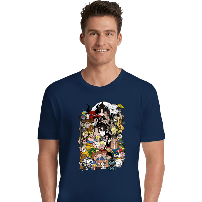 Premium Shirts, Unisex / Small / Navy