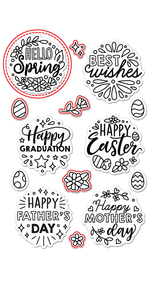 magic spring messages lawn cuts