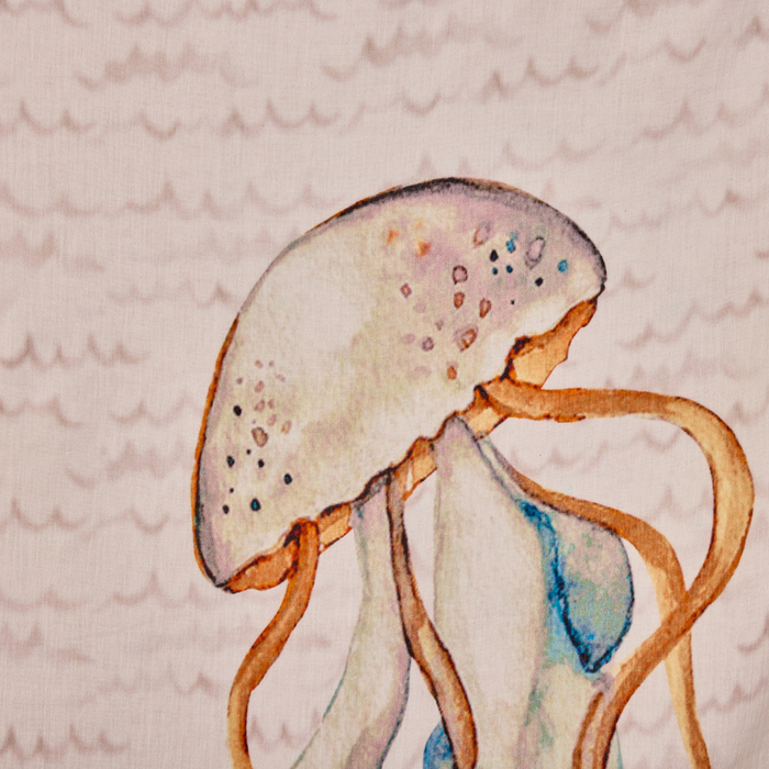 Maritime Magic Light Muslin Blanket (All Ages)