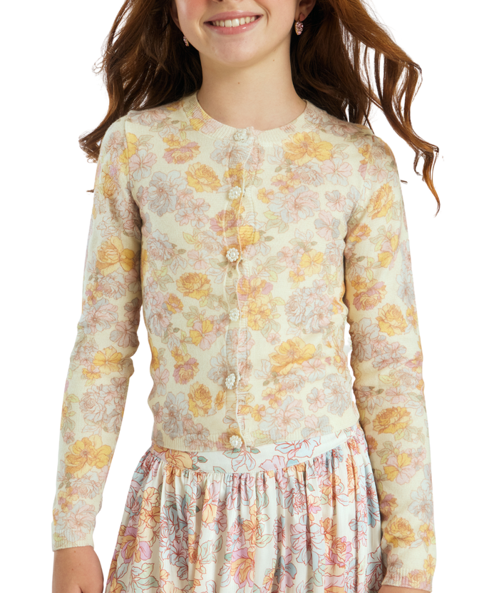 Marlo Girls Posie Knit Cardigan Girls Special Tops Marlo