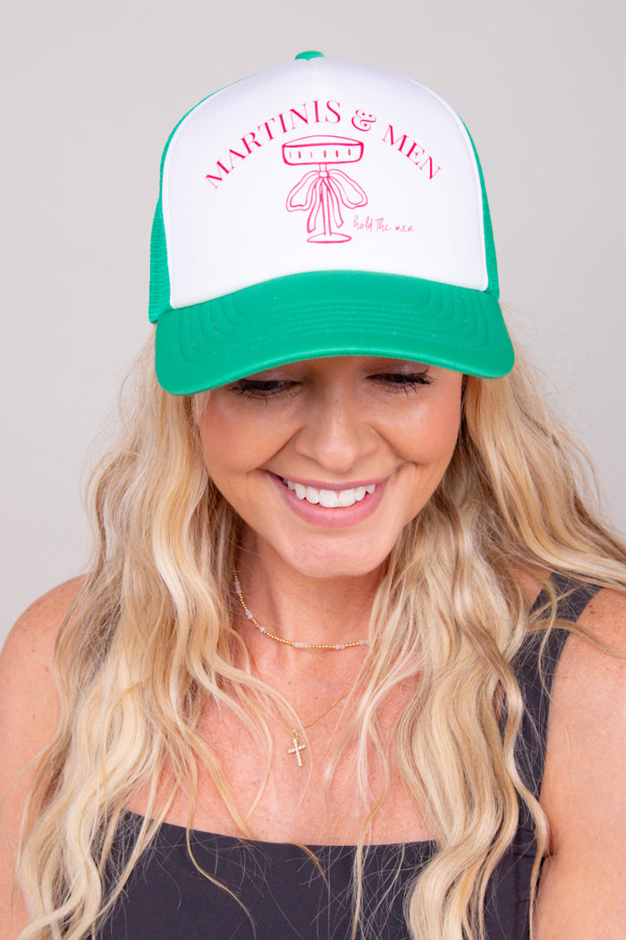 Martinis & Men Trucker Hat