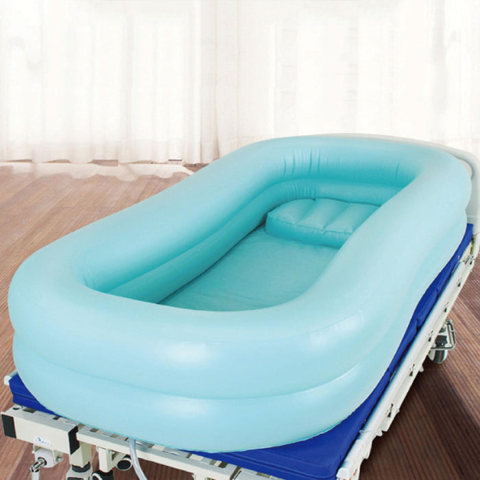 Medical Inflatable Elderly / Handicapped Bedside Bath Aid Bathtub