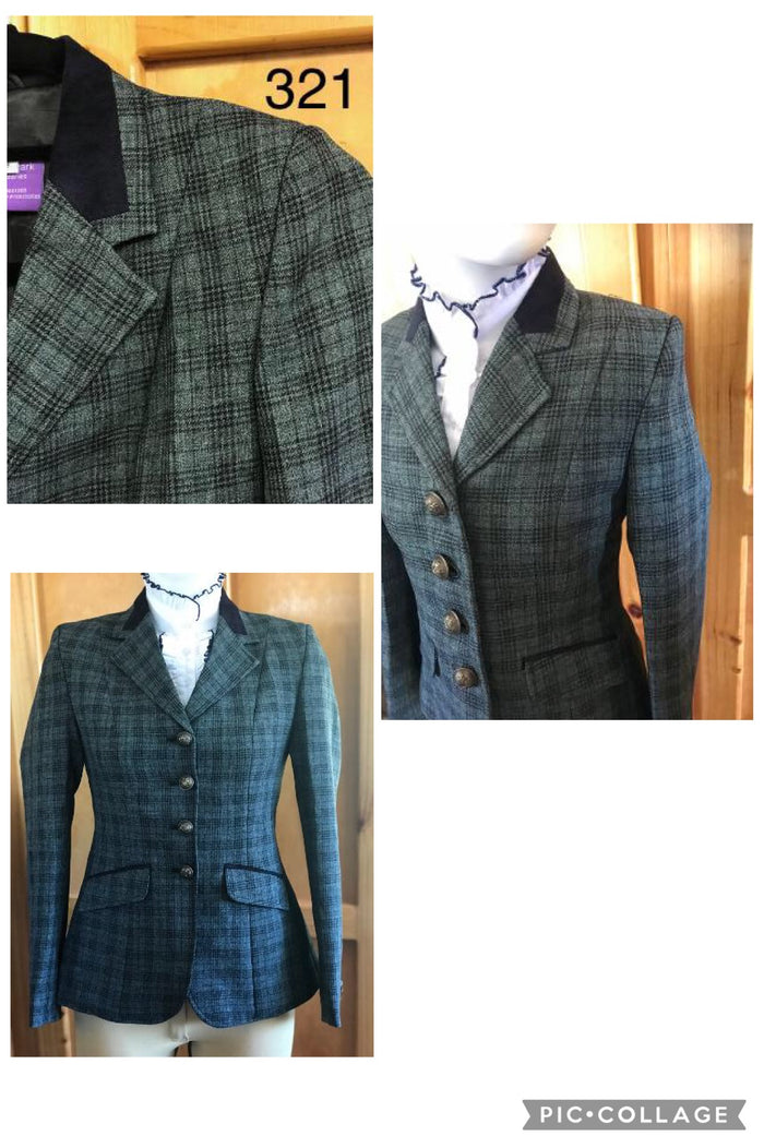 Medium Moss Green Stunning Show Hunter Jacket Childs (321)