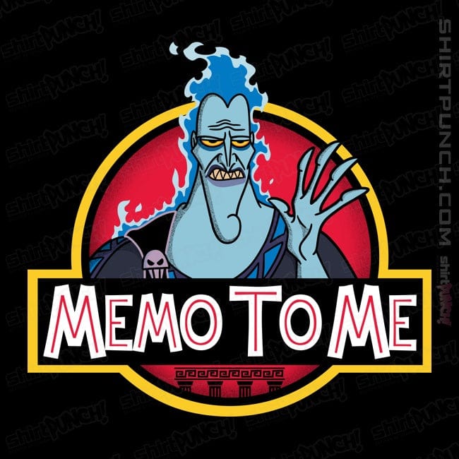 Daily_Deal_Shirts Magnets / 3"x3" / Black Memo To Me