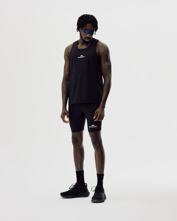 Men's Racer Tank - Black Onyx