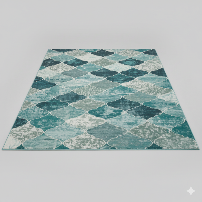 Mermaid Scales Area Rug