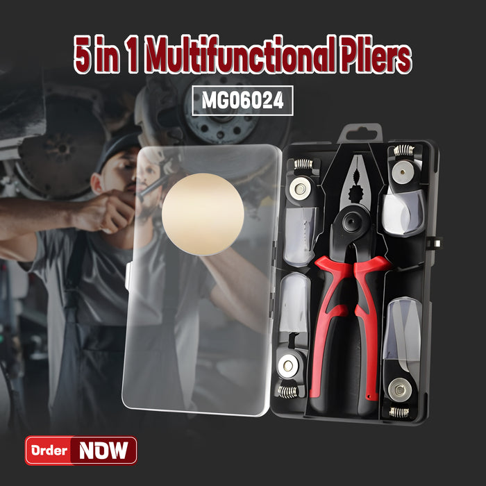 MG06024 5 in 1 Multifunctional Pliers