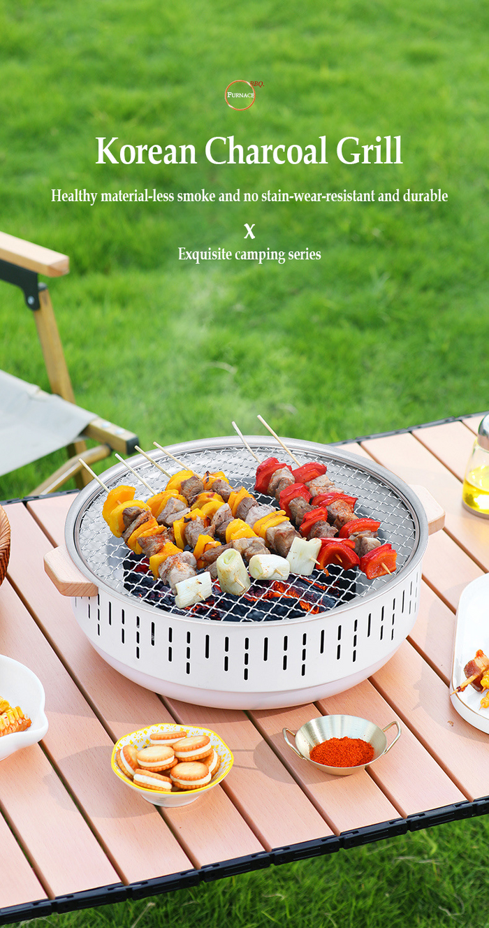 MH05896  Multifunctional charcoal grill