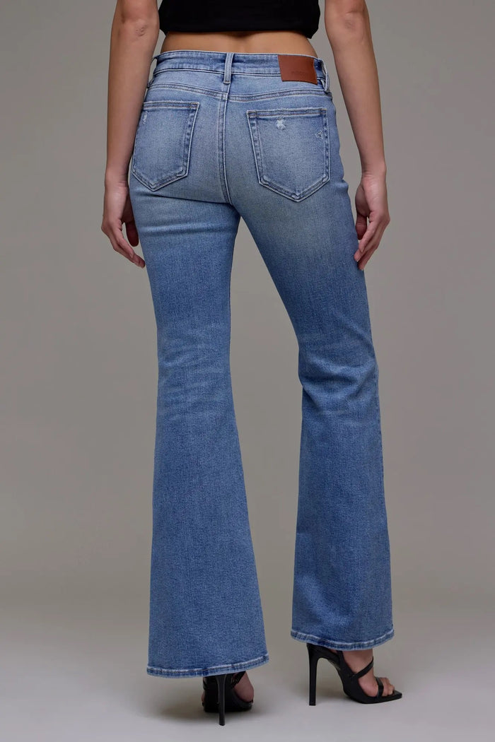 Mid-Rise Medium Light 33" Inseam Flare