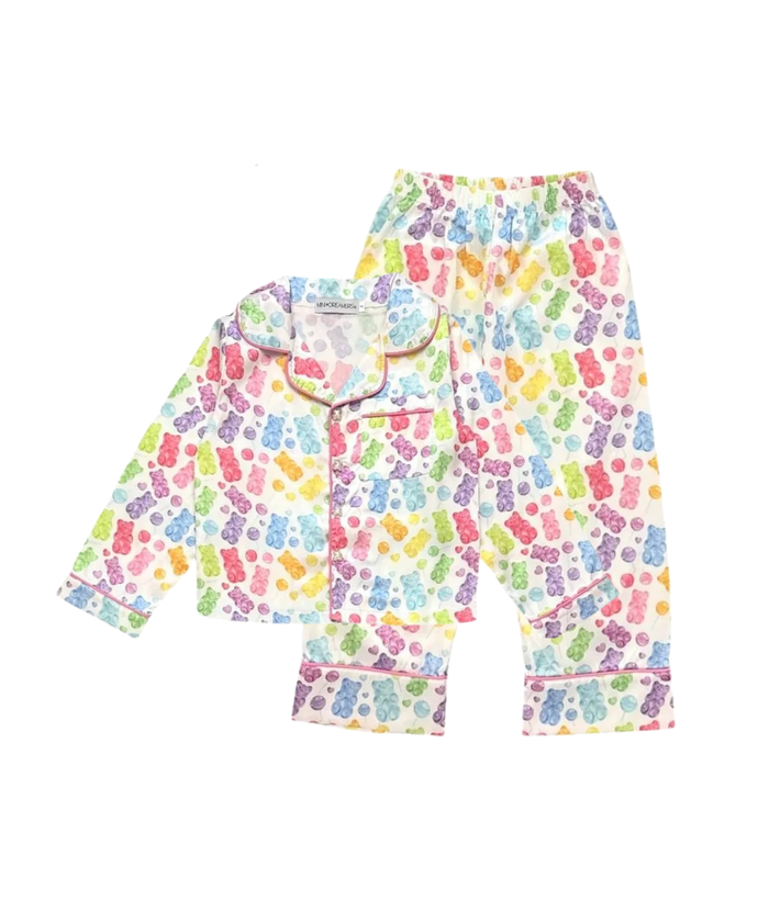 Mini Dreamers Girls Candy Bears Silky Set Accessories Mini Dreamers Multi Y/4