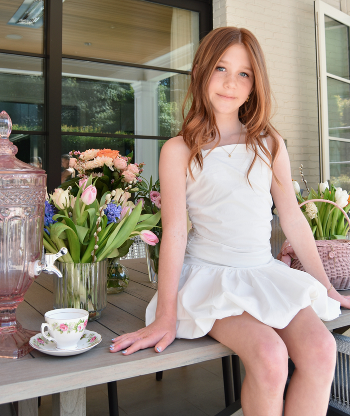 Mini Dreamers Girls Joelle Bubble Dress Distressed/seasonal girls Mini Dreamers