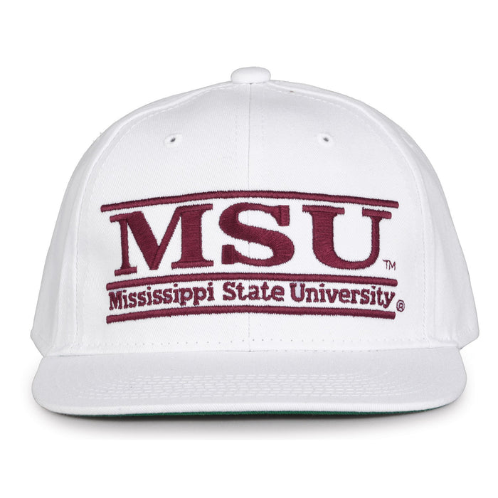 Retro Bar Snapback - White