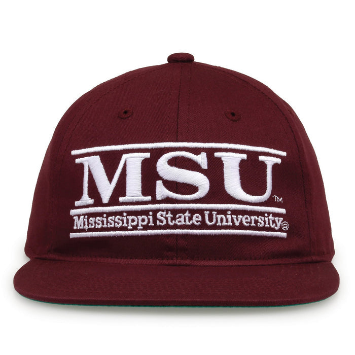Retro Bar Snapback - Maroon
