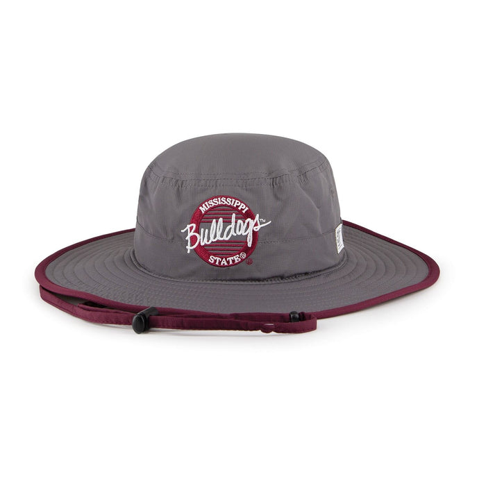 Boonie - Dark Grey/Maroon