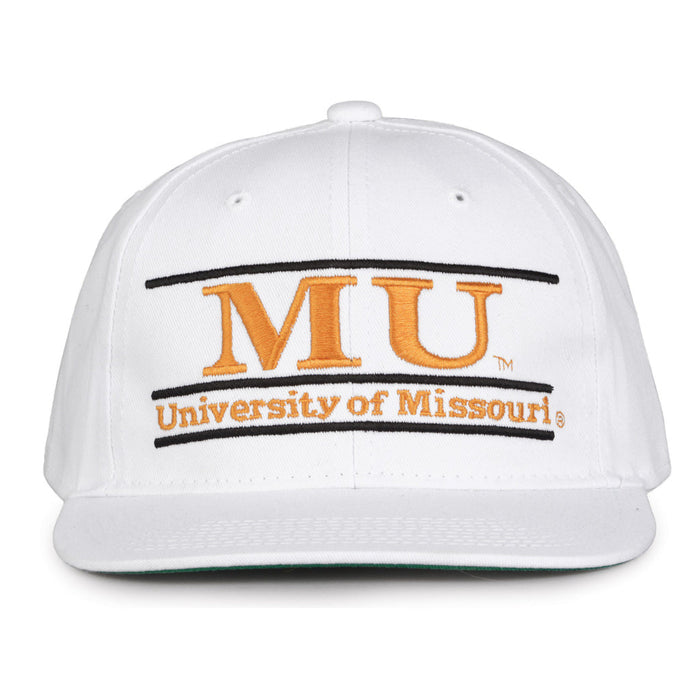 Retro Bar Snapback - White