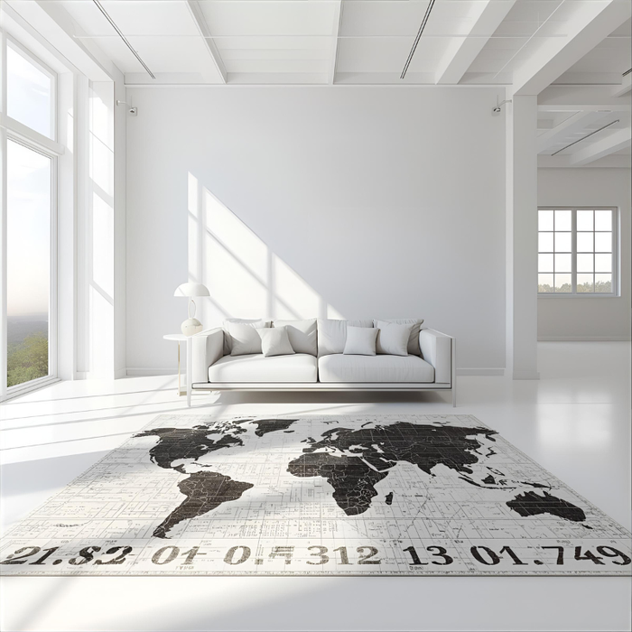 Modern Coordinates Area Rug