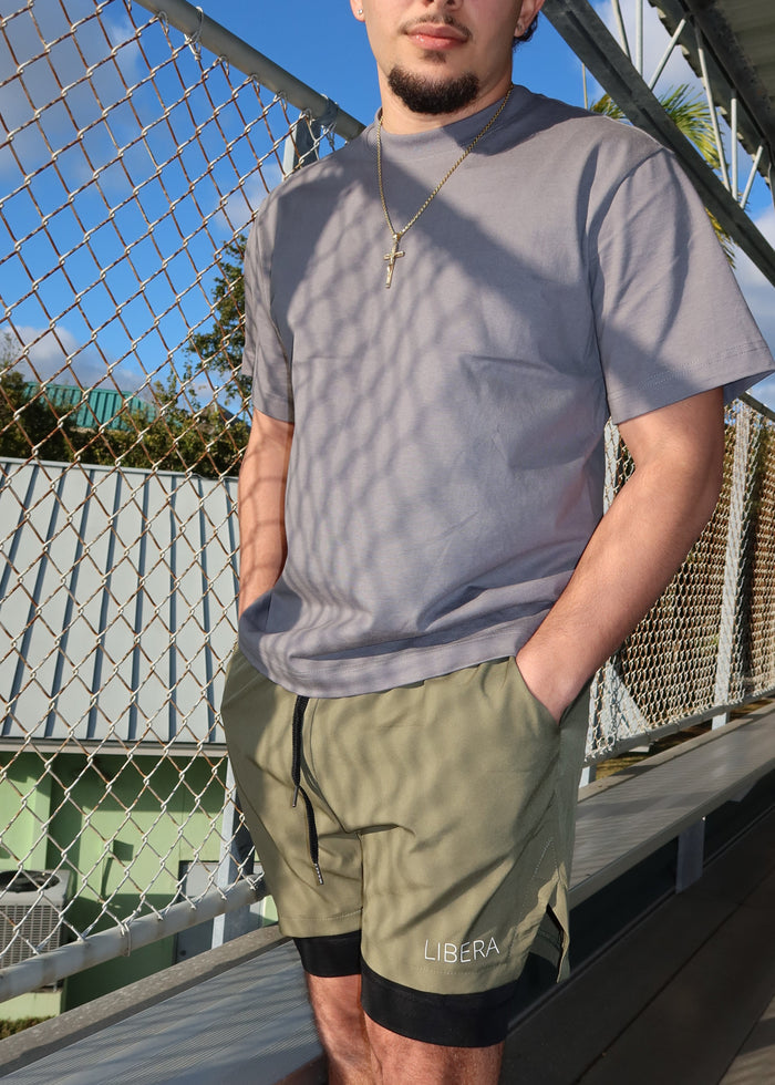 MOMENTUM Mens Shorts - HUNTER