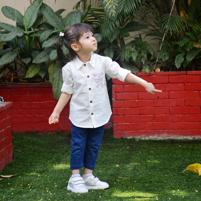 Mommy's Love Š—– Personalized Formal Shirt (1-14 Years)