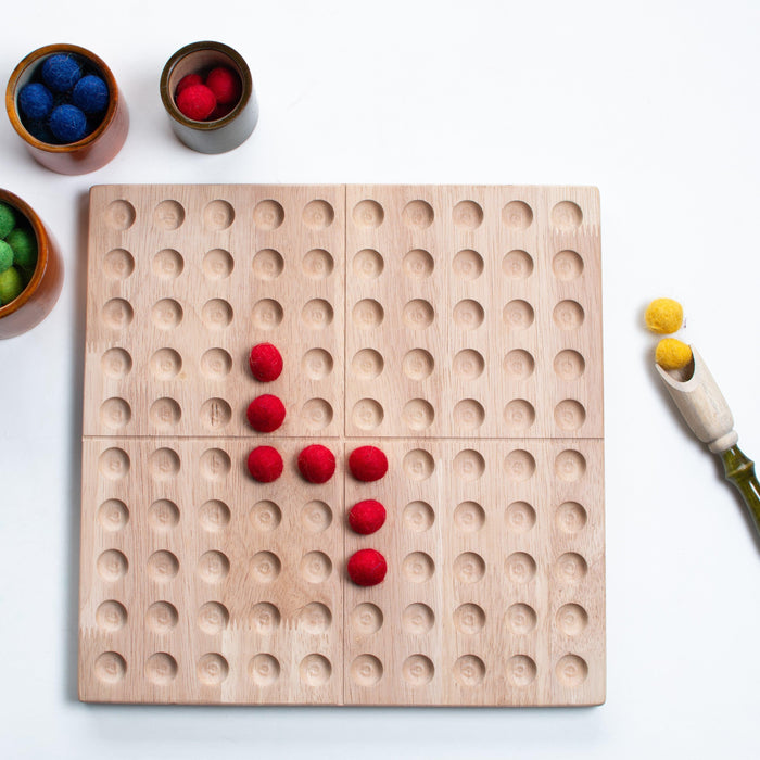 Montessori Educational Toy | Wooden Hundred Board - Bombay Toy Company