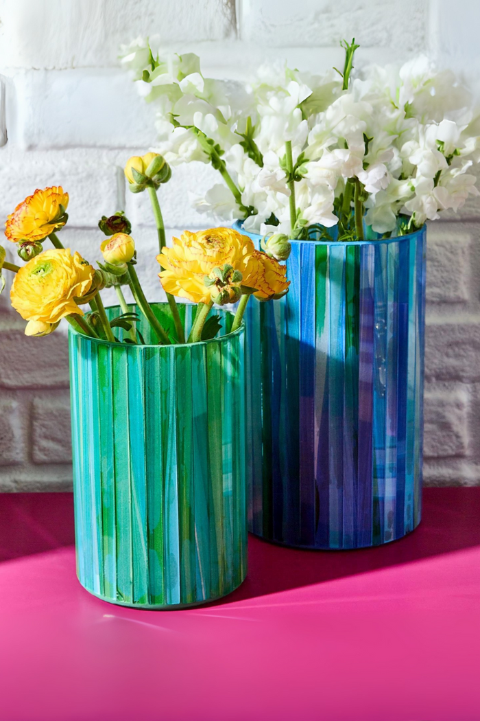 Mosaic Votive Candle Holder