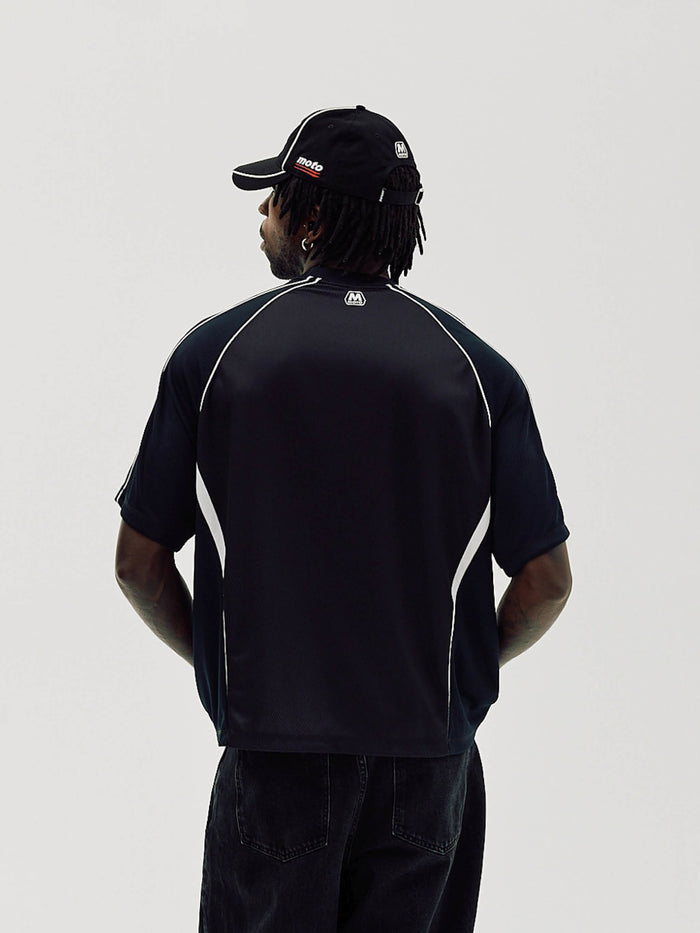 Moto T-shirt, Men - Black