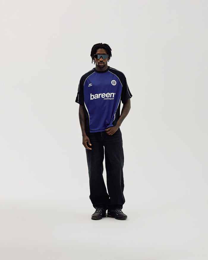Moto T-shirt, Men - Cobalt Blue