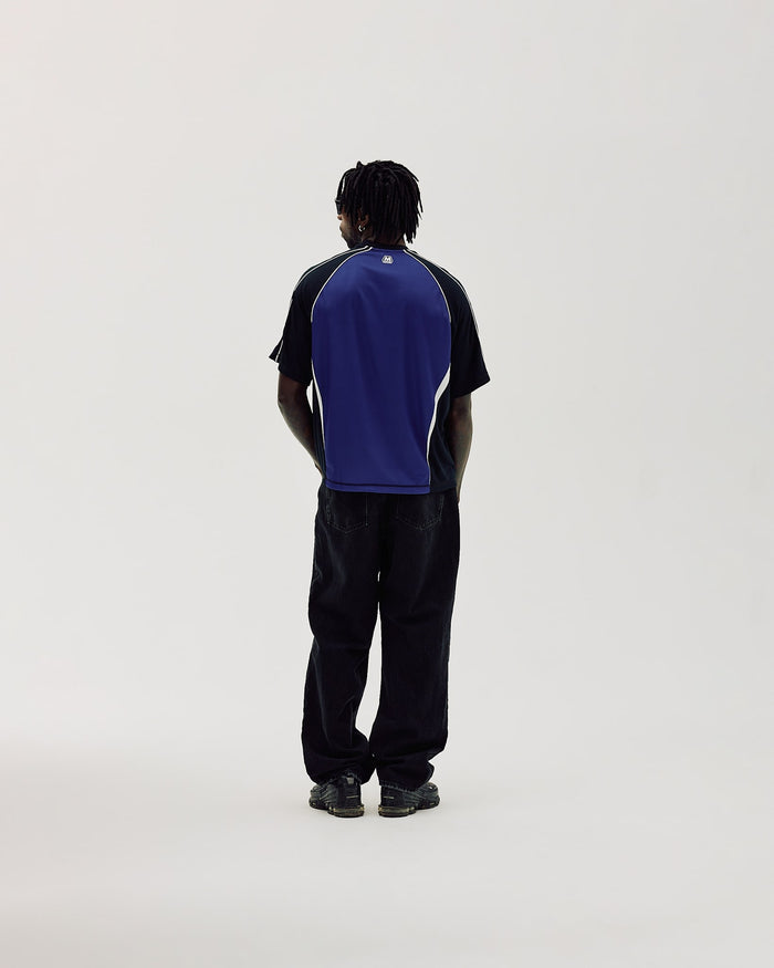 Moto T-shirt, Men - Cobalt Blue