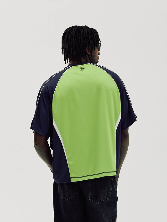 Moto T-shirt, Men - Lime