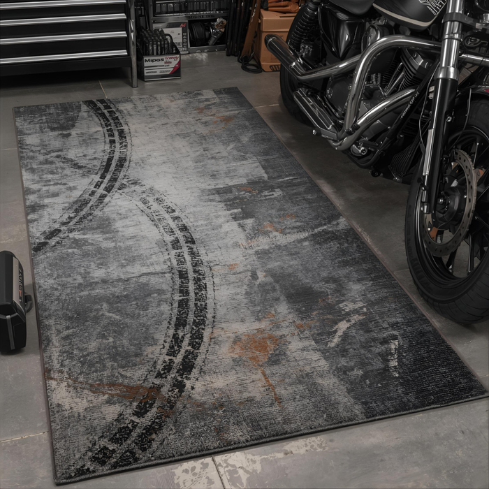 Motor Oil Stain Area Rug