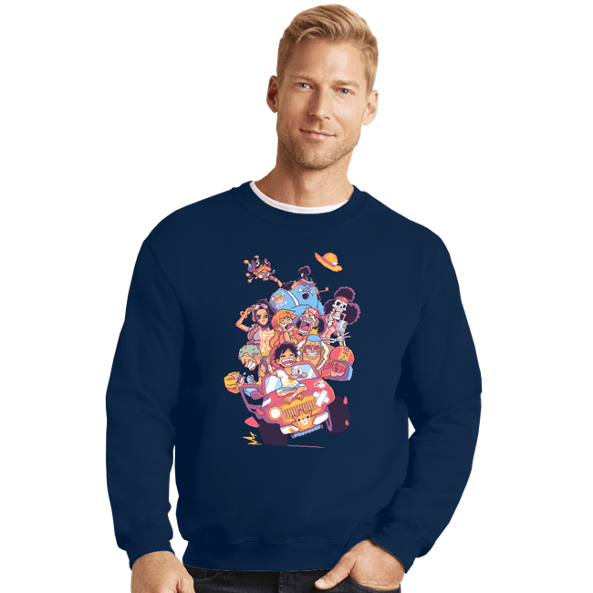 Crewneck Sweater, Unisex / Small / Navy