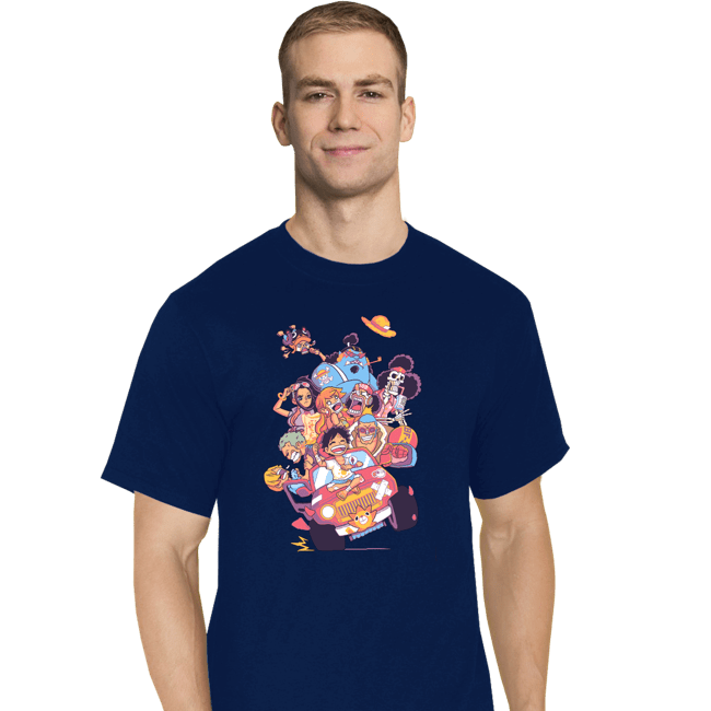 Secret_Shirts T-Shirts, Tall / Large / Navy Nakamas