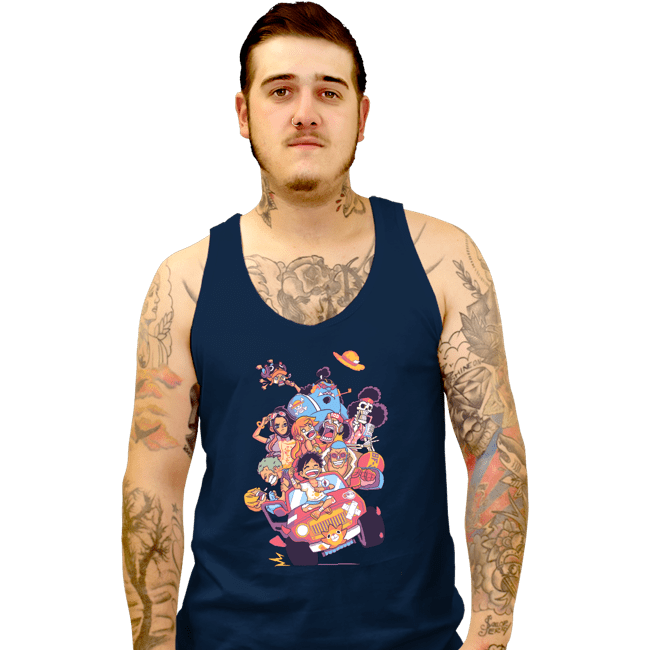 Tank Top, Unisex / Small / Navy