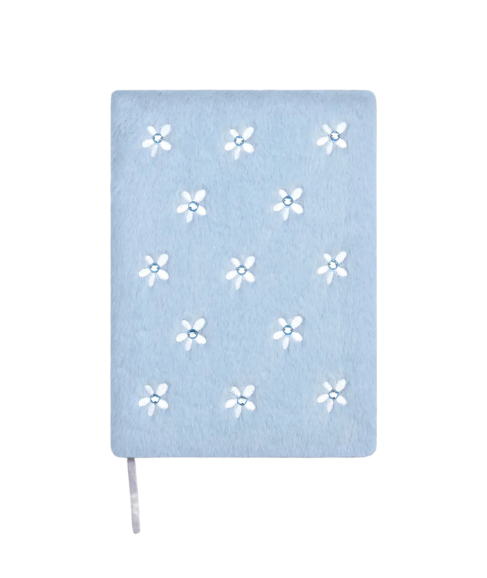 Nantucket Furry Floral Journal Accessories iScream Floral