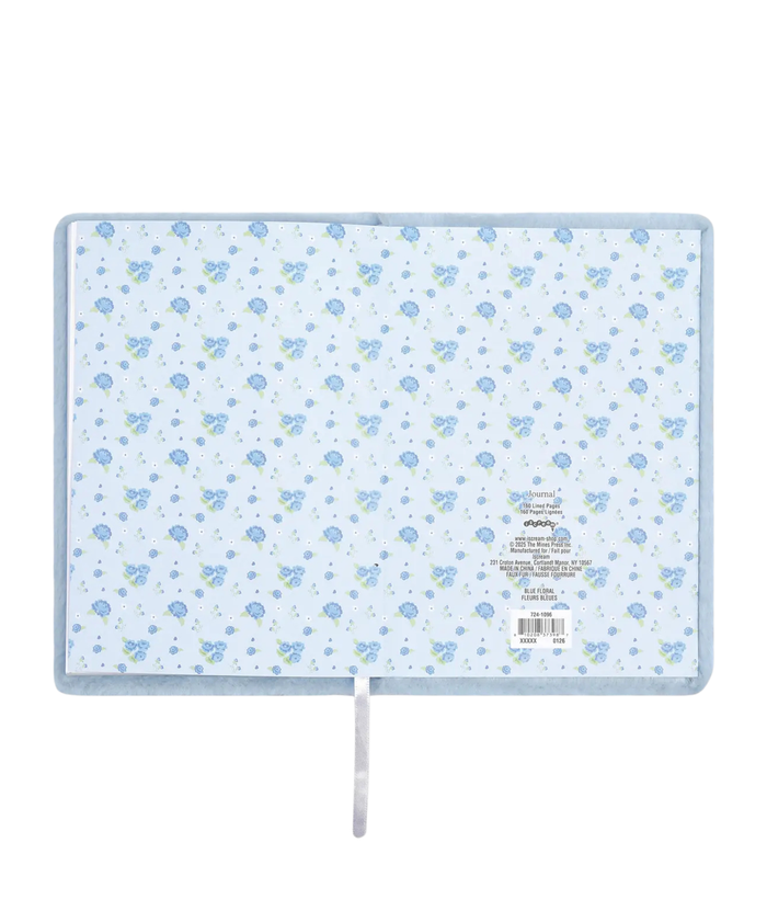 Nantucket Furry Floral Journal Accessories iScream