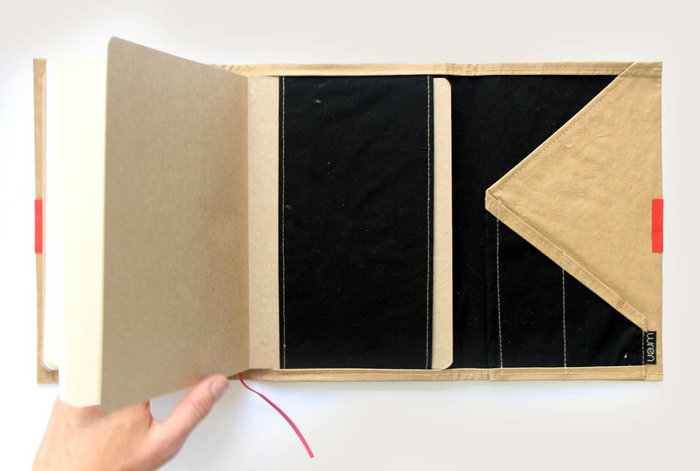Natural A5 Notebook Organizer
