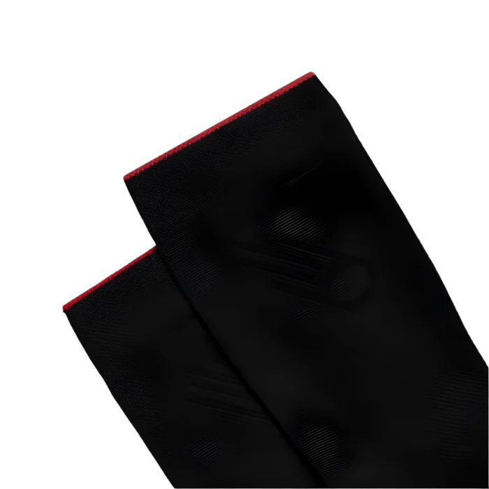 near earth, distance running sock, crew length, black