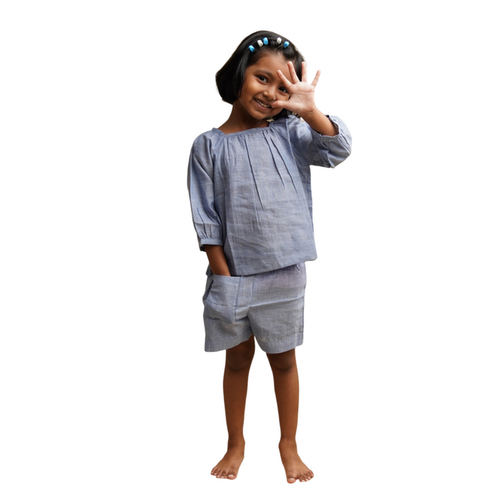 Neelpari Set' - Girls' Co-ord Set (1-6 Years)