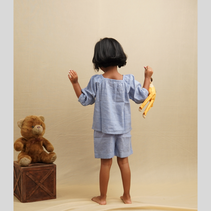 Neelpari Set' - Girls' Co-ord Set (1-6 Years)