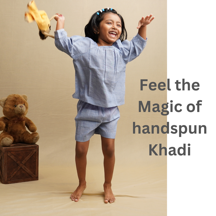 Neelpari Set' - Girls' Co-ord Set (1-6 Years)