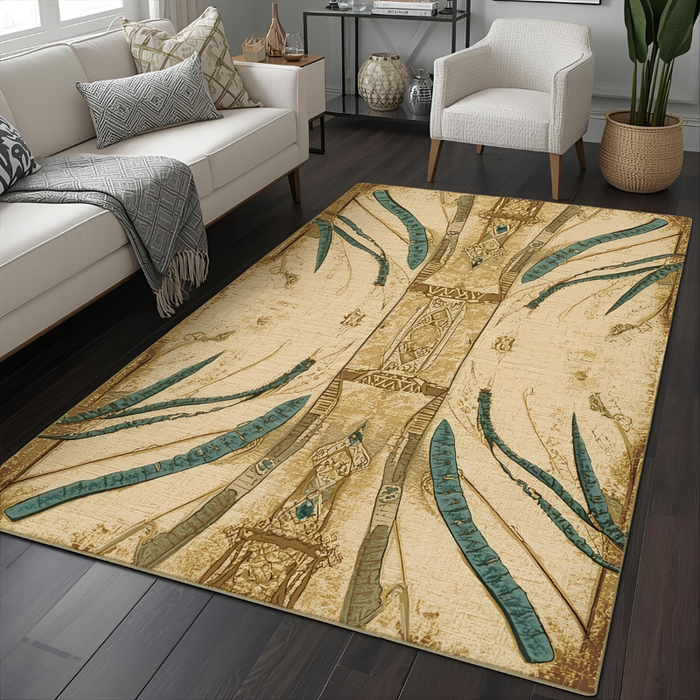 Nile Reeds Area Rug