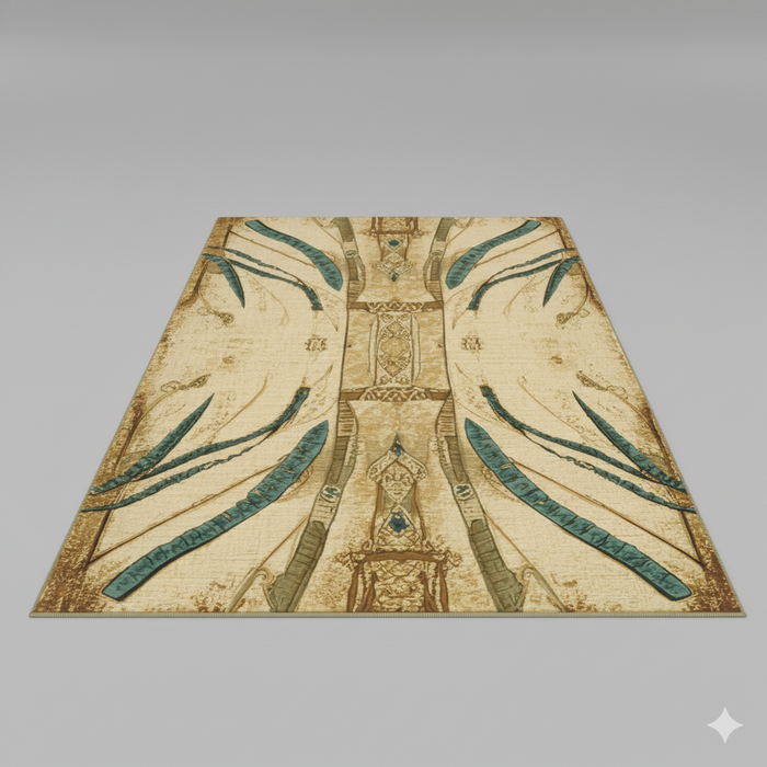 Nile Reeds Area Rug