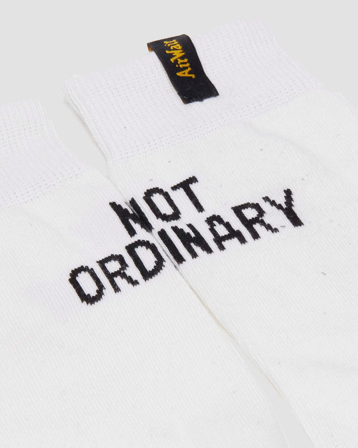 Not Ordinary Logo Socks