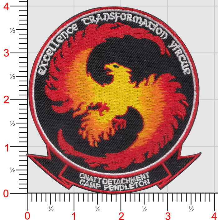 Officially Licensed USMC CNATT DET Camp Pendleton Patch