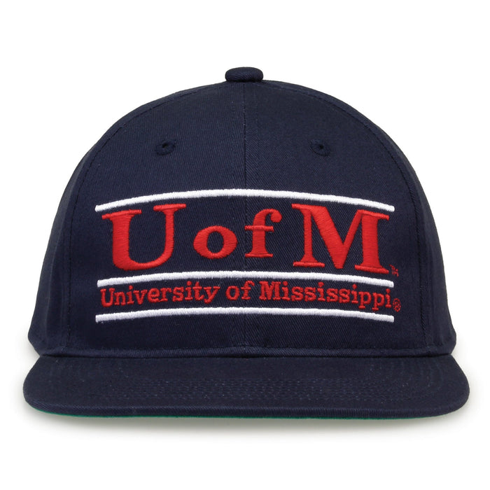 Retro Bar Snapback - Navy