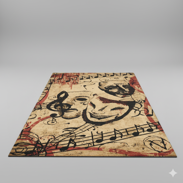 Opera Mask Area Rug