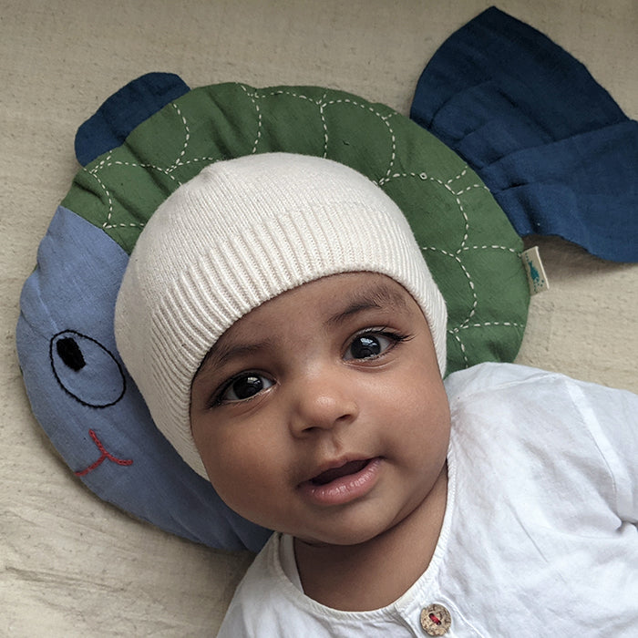 ORGANIC FISH MUSTARD SEED PILLOW (0-12 Months)