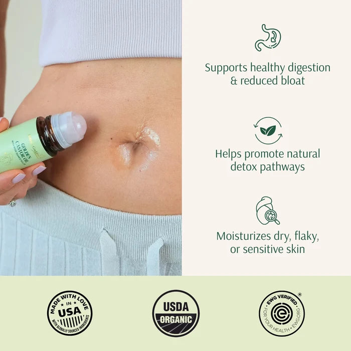 Organic Golden Castor Oil Roll-on