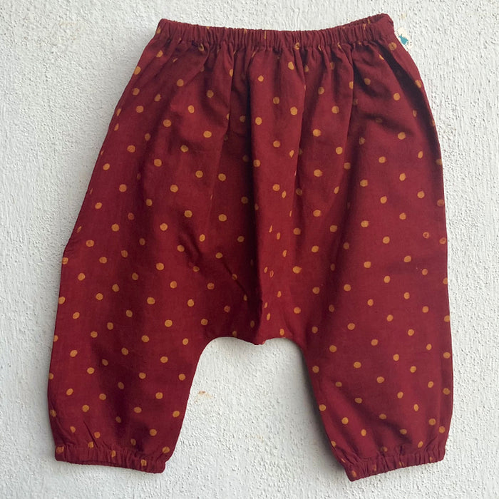 Organic Madder Raidana Kurta + Matching Pants (6 Months - 7 Years)
