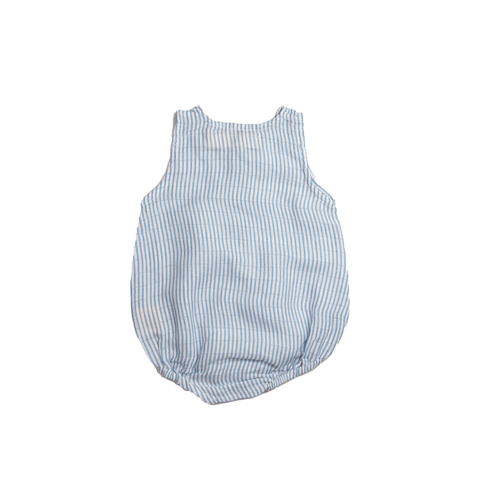 Organic Muslin Baby Romper (Pack of 3) – Boat (0-6 Months)